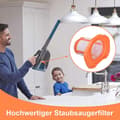 Miniatyrbillede 3 af 6: HEPA filter - støvfilter - gul