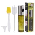 Oljediffusor - Köksdiffusor - Rostfritt stål - 100 ml, Droppfri dispenser (Grön)