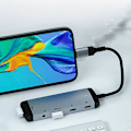 Pikkukuva 5 / 5: Nopea USB 3.0 -datakeskittimen sovitin Multi Type-c -keskittimen laajennus 5