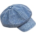 Miniatyrbilde 1 av 5: Newsboy Caps Dame Flat Caps Vintage Myk 8 Paneler Octagonal Hatt Cabbie Hatt light blue