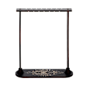 Miniatyrbilde 1 av 5: Tre Wiccan Krystallholder Tre Pendel Display Stativ Dowsing