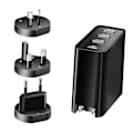 Miniatyrbilde 4 av 5: PD 48W for QC 3.0 Hurtigladeadapter for Mobiltelefon Fire Porter