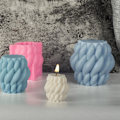 Miniatyrbillede 4 af 5: 3D Fleksible Silikoneforme Til Aromaterapi Lys, Gips Håndværk