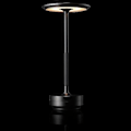 Miniatyrbild 3 av 5: Bordslampa Dimbar Vattentät Metall USB Laddningsbar Bordslampa black