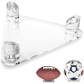 Miniatyrbillede 2 af 8: Volleyball display stand, fodbold stand, volleyball fodbold basketball og rugby bold stand display