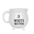 Miniatyrbillede 1 af 3: something different Witches Brew elkedel krus, hvid (350ml) White