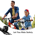 Pikkukuva 3 / 7: 2 kpl Pyöränkelloa, Mini Pyöränkello, Pyöränkellot Aikuisten ja Lasten Pyörille, Kova ja Kirkas Ääni Pyöränkello Maastopyörälle, Maantiepyörälle ja BMX:lle black