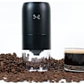 Miniatyrbillede 8 af 8: Bærbar Elektrisk Kaffekværn, Kompakt Automatisk Kaffebønnekværn med Gradvise Justeringer. USB Genopladelig, inkluderer USB-C Oplader, Børste