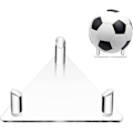 Miniatyrbillede 1 af 8: Volleyball display stand, fodbold stand, volleyball fodbold basketball og rugby bold stand display