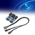 Pikkukuva 2 / 5: Emolevyn 9-nastainen Usb2.0 -jatkokaapeli 9-nastainen kaksois-9-nastaiseksi C:llä