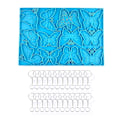 Miniatyrbillede 1 af 5: Epoxy Resin Støbeforme Til Sommerfugl Nøglering Form Til Sommerfugl Sha