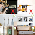 Miniatyrbillede 5 af 7: Dobbeltsidet Tape, Ekstra Stærk Dobbeltsidet Klæbende Tape, Transparent Multifunktion Efterlader Ingen Spor Genanvendelig.
