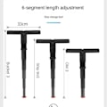 Miniatyrbillede 2 af 7: Foldbar stolskø Bærbar sæde Subway Teleskopskammel