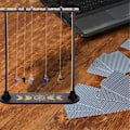 Miniatyrbilde 4 av 5: Tre Wiccan Krystallholder Tre Pendel Display Stativ Dowsing