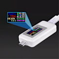 Miniatyrbillede 4 af 5: Type-c Tester DC Digital Voltmeter Strøm Spændingsmåler Amp Vol