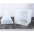Miniatyrbillede 4 af 5: Transparent Silikoneform Pyramideform DIY Resin Håndværk D