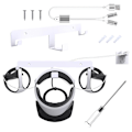 Miniatyrbilde 2 av 5: Universell VR-veggmontering for PS VR2 Headset Holder Lading C