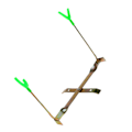 Miniatyrbillede 1 af 5: Udendørs Isfiskestang Dobbelt-Holder Stativ 360 Graders Rotation Y Form