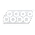 Miniatyrbillede 1 af 5: Krystalform DIY Håndværk Krystal Epoxy Resin Form Assorterede Ringe