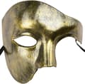 Herrmask Maskerad Mask Fantom av Operan Halvmask Gold
