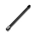 Pikkukuva 1 / 5: Yksivärinen PSU-kaapeli 30cm suojattu kaapeli 24pin/cpu 8pin/pci-e 8p