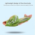 Miniatyrbild 4 av 4: Unisex Simulation 3D Fisk Sandaler Sommar Roliga Mode Flip-Flops För Utomhusbruk Guld 42-43 42-43