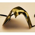 Miniatyrbild 4 av 6: Herrmask Maskerad Mask Fantom av Operan Halvmask Gold