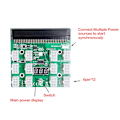Miniatyrbillede 2 af 5: GPU Breakout Board + 12 stk. 6-pin til 8-pin kabel 20cm/50cm