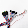 Pikkukuva 5 / 5: Universaali Lvds-kaapeli I-pex20453-20455 40pin 2ch 6-bit LCD-paneeli