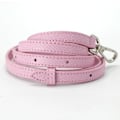 Pikkukuva 5 / 7: Pieni nahkainen olkahihnalaukku, aitoa nahkaa, ei tarvitse lyödä reikiä ripustuslukkoon New-pink SET