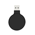 Miniatyrbillede 3 af 5: USB Opladerkabel Dock Stand Base Oplader Adapter Ledningsstation
