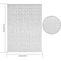 Miniatyrbilde 2 av 7: Fint metallnett, 20 Mesh Wire Mesh Woven Mesh, 150x210mm Wire Mesh, Woven Mesh Rustfritt Stål Mesh Gnager Nett Woven Ark