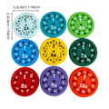 Miniatyrbillede 5 af 6: Matematik Fidget Spinnere, Matematik Fakta Fidget Spinnere, til alle Stimmere - Fidgetere der lærer Matematik, Division og Multiplikation på en Fidget Add Or Subtract 9pcs