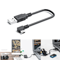 Miniatyrbild 2 av 5: Kompakt USB till Mini USB Datakabel Laddningskabel Bred Co