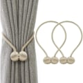 Pikkukuva 1 / 5: Verhonpidikkeet magneettikiinnityksellä (2 kpl) beige beige