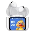 Trådlösa Bluetooth-hörlurar, brusreducerande Bluetooth-hörlurar, fullfärgsskärm in-ear-hörlurar, kompatibla med iPhone och Android. A13 PRO（APP version）