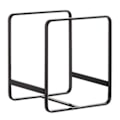 Miniatyrbild 1 av 3: Vertikala tallrikshållare arrangörer 2-pack skåp diskställ metall tallrik disk arrangörer ställ för bänkskiva
