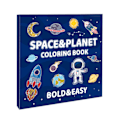 Miniatyrbillede 1 af 7: En malebog for voksne og teenagere, med super søde billeder og simple og afslappende mønstre, velegnet til en afslappende bog Planet Astronaut Planet Astronaut