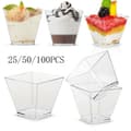 Gennemsigtige plastikglas