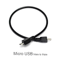 Miniatyrbild 2 av 5: Micro Usb Hane Till Micro Usb Hane Datakabel Laddare Sladd För Ph