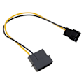 Pikkukuva 1 / 5: 4-nastainen Molex/IDE - 3-nastainen CPU/kotelo/tuulettimen virtaliitin