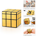 Pikkukuva 3 / 6: Magic Cube, Mirror Cube Speed Cube 3x3x3 Palapeli Speed Cube Aikuisten Lahja Lapsille, Kulta
