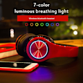 Pikkukuva 4 / 5: Peliheadsetit Bluetooth-surround-äänellä Stereo Langattomat nappikuulokkeet USB-liitännällä ja mikrofonilla Värikkäät valot PC-kannettavan headsetti (valkoinen)