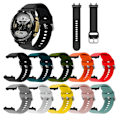 Miniatyrbillede 2 af 5: Til Amazfit Trex 2 Justerbare Udskiftningsremme i Gummi til Smartwatch