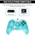 Miniatyrbilde 4 av 5: Kablet kontroller for Xbox One, USB-kontroller, Xbox One, Xbo Blå Blue