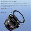 Miniatyrbild 5 av 7: Mini Bluetooth-högtalare G200, Multifunktionell Magnetisk Bluetooth-högtalare (Vit)