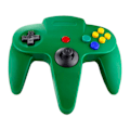 Miniatyrbillede 1 af 4: Retro USB Controller til N64 Spil, N64 Klassisk USB Controller Grøn Green