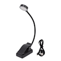 Pikkukuva 1 / 5: Lukulamppu Led Usb Kytkin Lamppu Klipsi Kirjavalot, led Asuntola