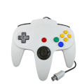 Miniatyrbillede 1 af 5: Retro USB Controller til N64 Spil, N64 Klassisk USB Controller Sølv Silver