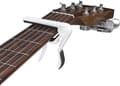 Gitarr Capo Snabbväxlande Capo för 6-strängad Akustisk Gitarr Elgitarr Klassisk Gitarr Ukulele Capo (Vit) White